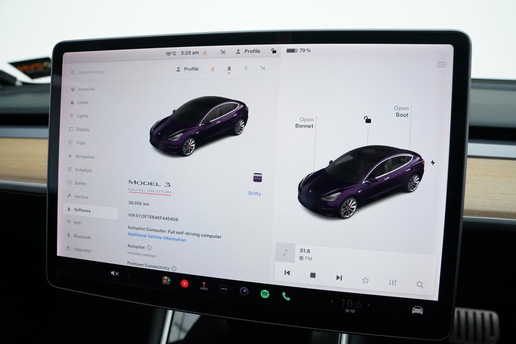 Tesla Model 3 PERFORMANCE 350KW/EV Performance