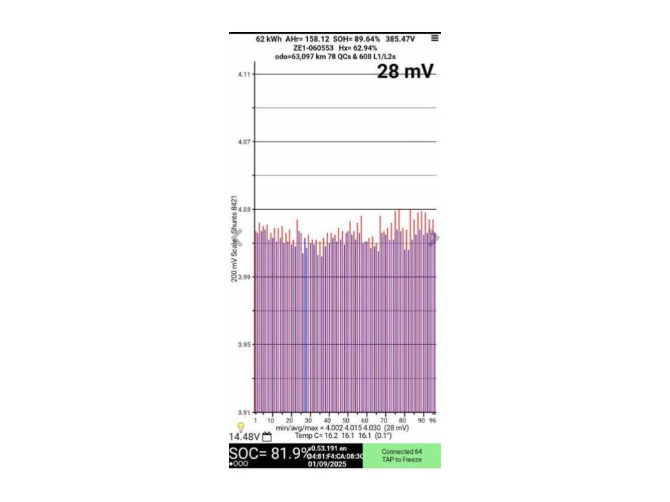 Nissan Leaf E+ 62X 90% SOH